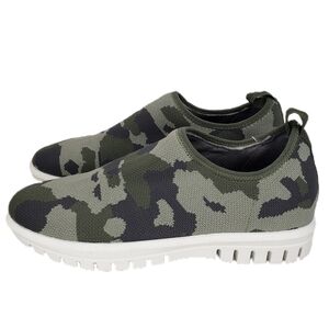 Blondo Farrah Camo Knit Slip On Comfort Casual Sneaker Shoe Sz 8.5M.EUC